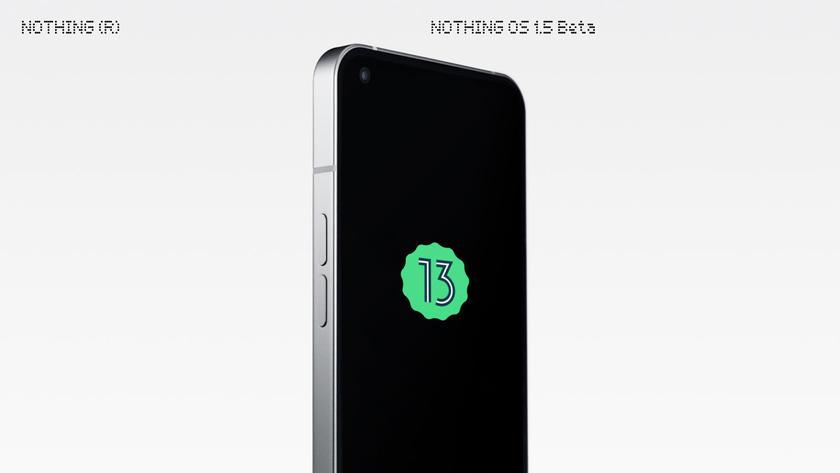 Nothing Phone (1) ha ottenuto una open beta di Nothing OS 1.5 basata su Android 13