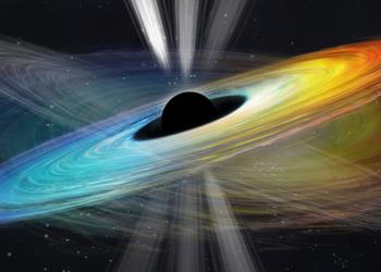 Wissenschaftler haben in 22 Jahren Beobachtung festgestellt, dass ein supermassives Schwarzes Loch mit einer Masse von 6,5 Milliarden Sonnen im Zentrum der Galaxie M87 rotiert und alles in einem Radius von 5000 Lichtjahren zerstört