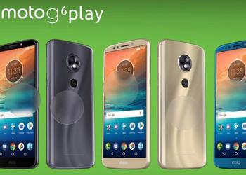 Moto G6 Play "lit up" in Geekbench