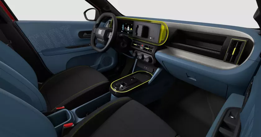 Виртуальная экскурсия: Салон Fiat Grande Panda Hybrid Начального Уровня