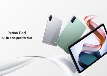 Redmi Pad debuted in Europe with prices starting from €300 and a €20 discount