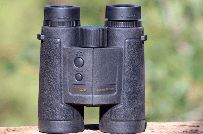 Nikon LaserForce 10x42 rangefinding binoculars for hunting
