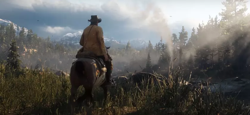 В Red Dead Redemption II анимировали даже конскую мошонку