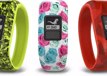 Фитнес-трекер Garmin Vivofit Jr.: стильный вид и полезные привычки для детей