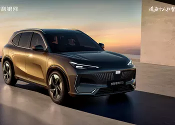 Конкурент VW ID.4 и Tesla Model Y: Geely представила конмактный электрический кроссовер Galaxy E5