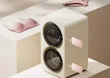 Dreame представила Double Yolk Egg — сверхкомпактную стиральную машину с двумя барабанами и сушкой
