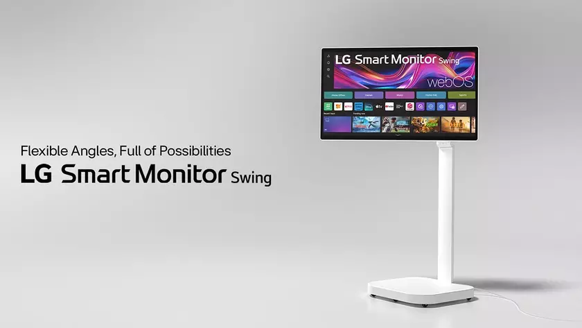 LG Smart Monitor Swing: Испытайте webOS без необходимости компьютера
