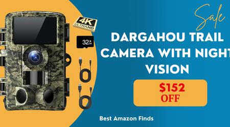 Dargahou Trail Camera with Night Vision - Limited $152 Discount!