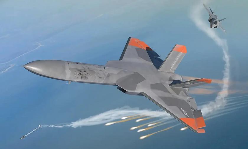 США создадут беспилотник 5GAT, который будет имитировать российский истребитель пятого поколения Су-57 и китайский J-20
