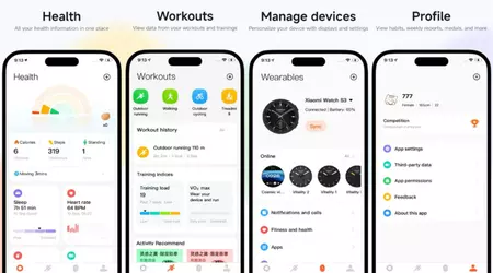 Xiaomi has updated the design of the Mi Fitness app