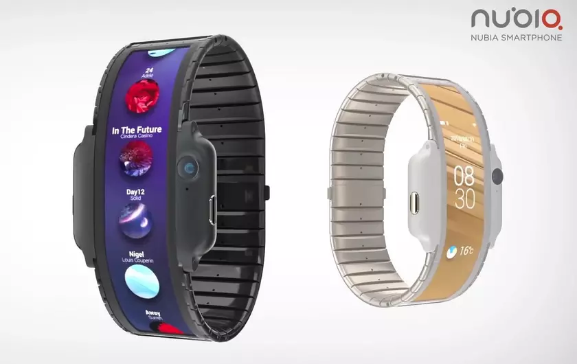 Гибрид смартфона и часов Nubia-α: пока концепт, но ненадолго