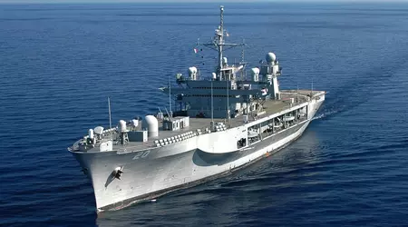 The US has sent the Blue Rig-class landing ship USS Mount Whitney to Israel