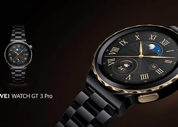 Huawei hat eine spezielle Version der Smartwatch Watch GT 3 Pro mit einem schwarzen Keramikgehäuse vorgestellt