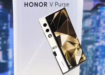 Not just a concept, but a production smartphone: the Honor V Purse will debut on September 19