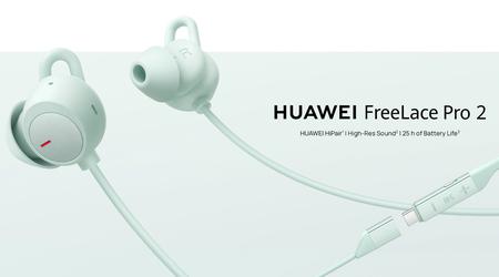 Huawei har lansert FreeLace Pro 2 med ANC og opptil 25 timers batteritid på det globale markedet.