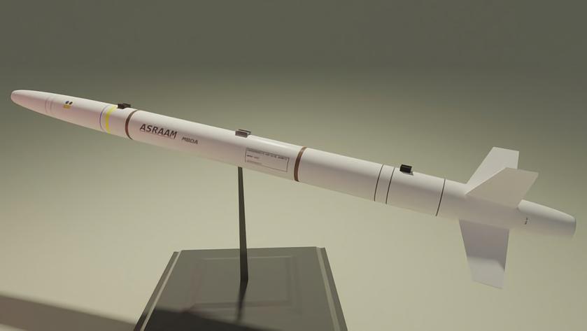 Великобритания передаёт Украине 200 ракет AIM-132 ASRAAM для системы противовоздушной обороны