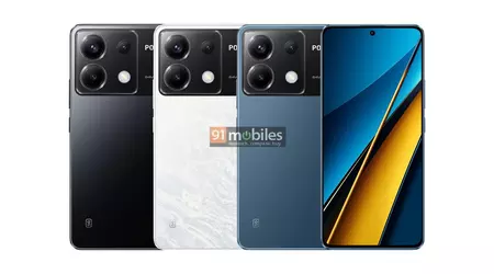 Le POCO X6 5G dévoilé dans une vidéo de pré-annonce : deux couleurs, triple caméra, charge de 67W et étui inclus