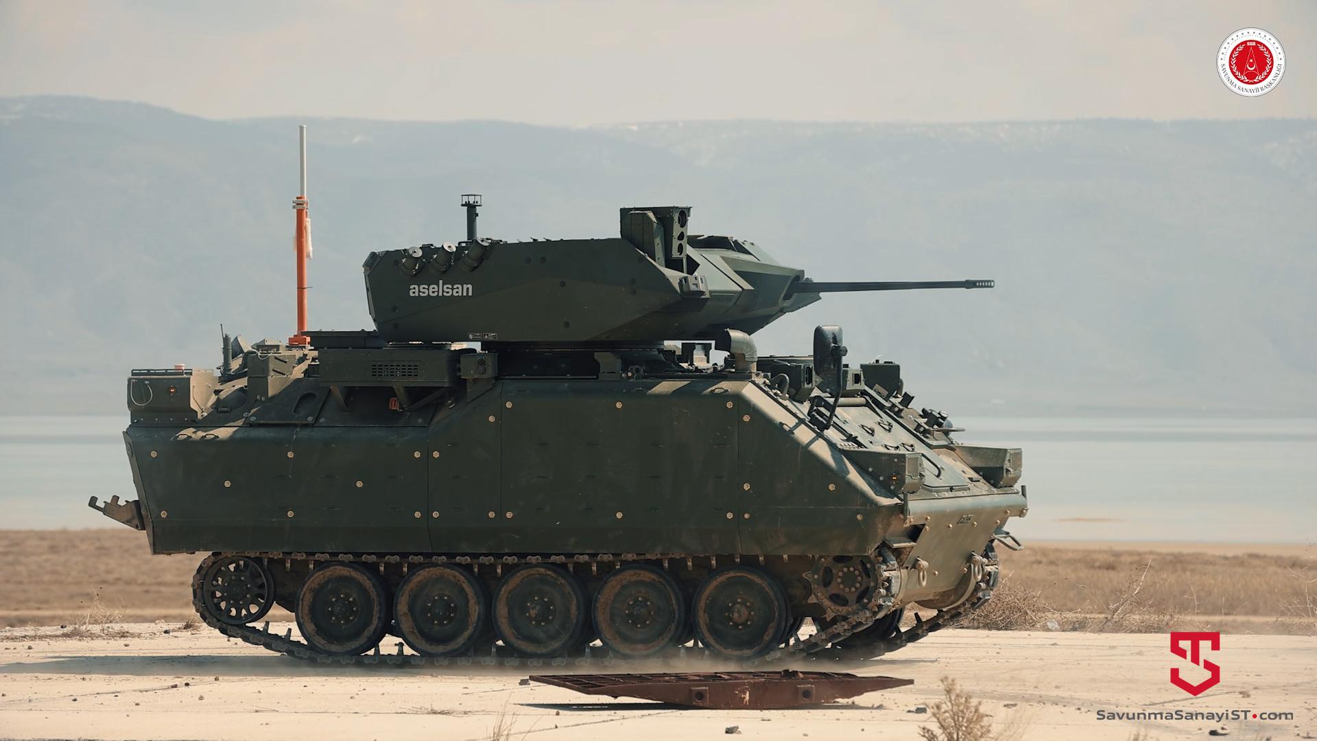 ASELSAN handed over the first batch of upgraded ZMA-15 BMPs to the ...