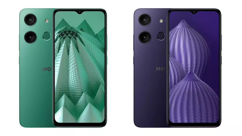 HMD Aura: LCD-дисплей на 6.56″, чип Unisoc SC9863A1, сканер отпечатков пальцев и батарея на 5000 мАч за $118