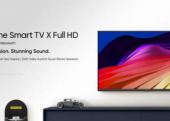 realme готовит к выходу линейку телевизоров Smart TV X Full HD с экранами до 43″, чипом MediaTek и динамиками на 24 Вт