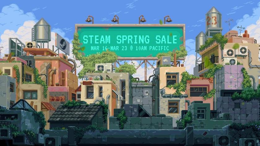 Тысячи игр со скидками до 90%: в Steam стартовала грандиозная Весенняя распродажа!