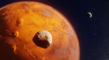 Mars zou zijn twee satellieten kunnen maken door een asteroïde uit elkaar te scheuren