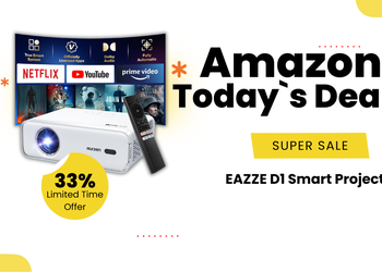 EAZZE D1 Smart Projector – Now $50 Off!