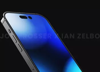 Insider showed how screen with a “hole” will look in the iPhone 14 Pro and iPhone 14 Pro Max
