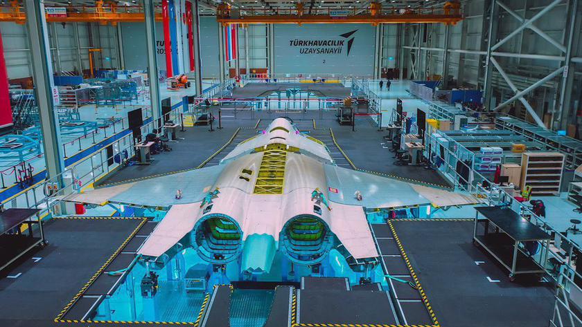 Turkey unveiled the first prototype of its own fifth-generation TF-X fighter