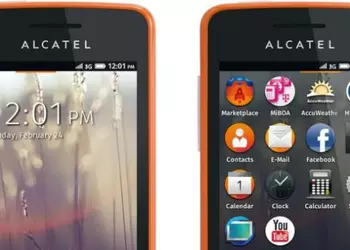 Один из первых в мире смартфонов на Firefox OS Alcatel One Touch Fire