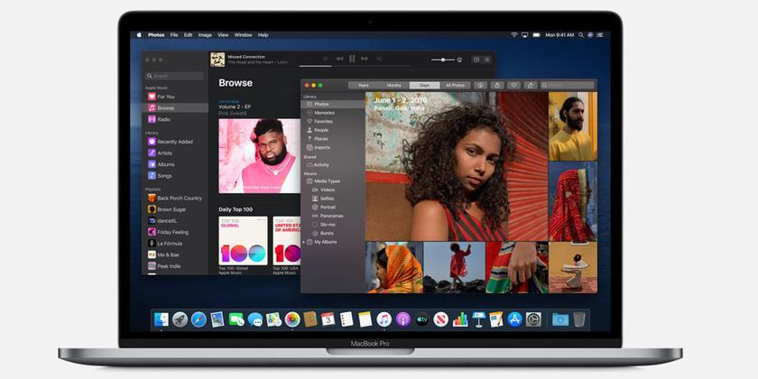 МacOS 10.15 Catalina: без iTunes, но с поддержкой iPad в качестве второго экрана