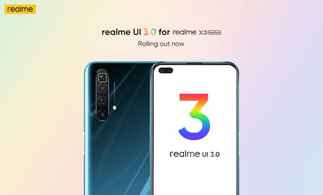 realme x3 realme ui 3.0