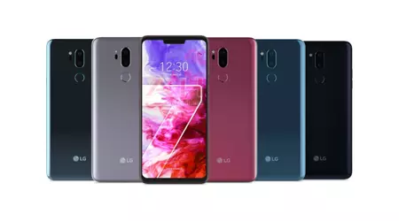 The network has an official render LG G7 ThinQ with all the color options