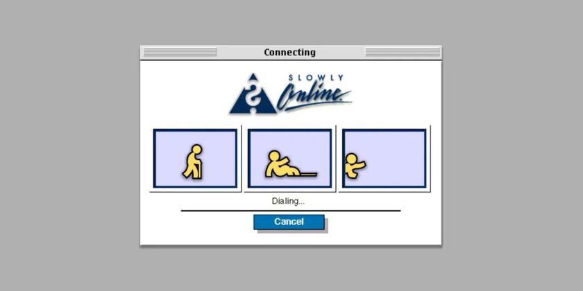 AOL dial-up