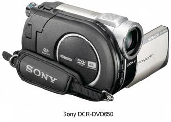 Sony DCR-DVD850 и DCR-DVD650: вся линейка DVD-камер 2009 года