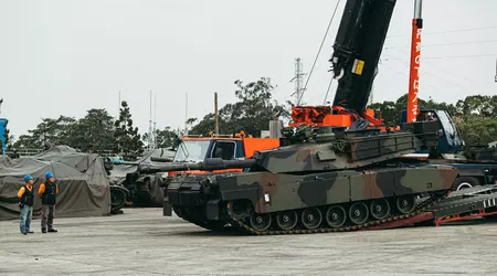 Taiwan has already received the first batch of Abrams tanks