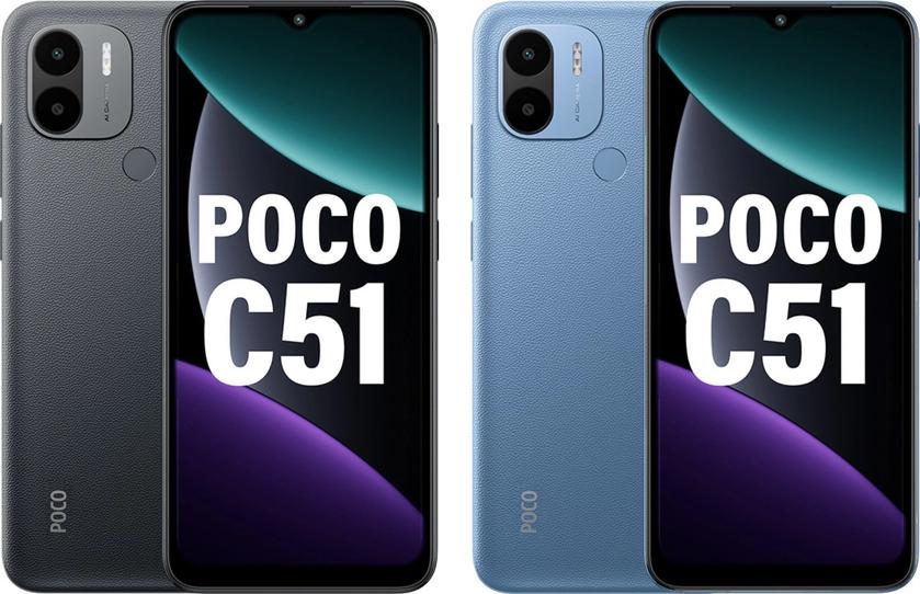 POCO C51 – Helio G36, IPS-дисплей и Android 13 Go по цене $105