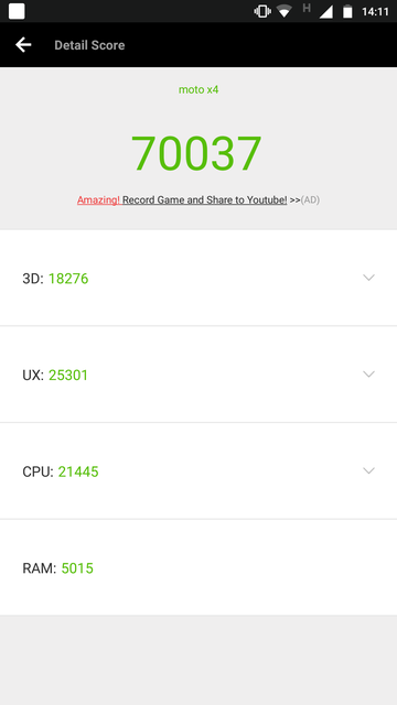 Обзор Moto X4: смартфон среднего сегмента с бонусами-55