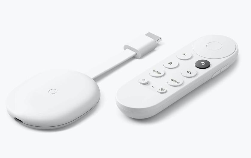 Google Chromecast with Google TV: ТВ-приставка с новой платформой, портом USB-C, 2 ГБ ОЗУ и пультом управления за $49
