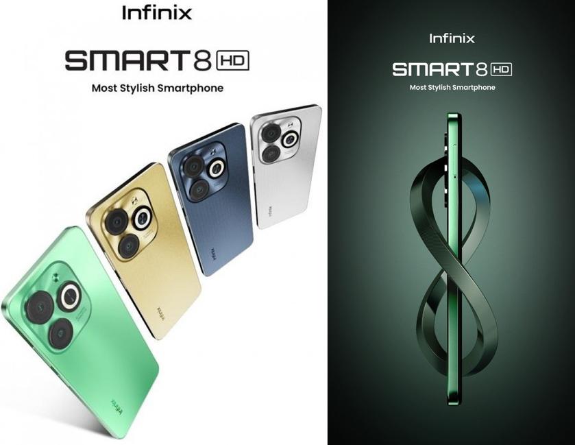 Infinix Smart 8 HD – бюджетный смартфон с дизайном Apple iPhone 15 Pro стоимостью $75