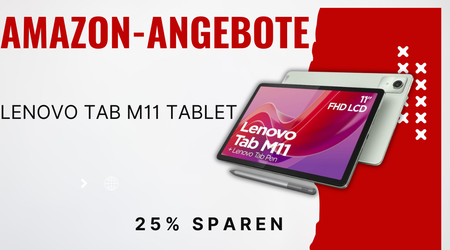 Lenovo Tab M11 Tablet mit Stift – Jetzt 50€ günstiger!