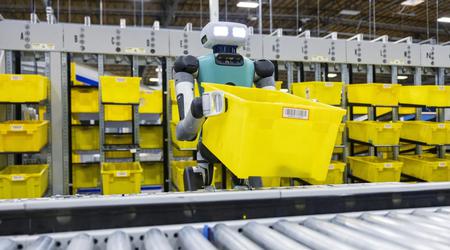 Amazon a commencé à utiliser les robots humanoïdes Digit d'Agility Robotics dans ses entrepôts.