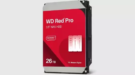 Western Digital has launched the WD Red Pro hard drive with an impressive 26TV of storage capacity