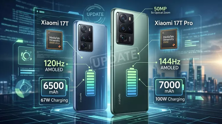 Xiaomi 17T and 17T Pro: giant ...