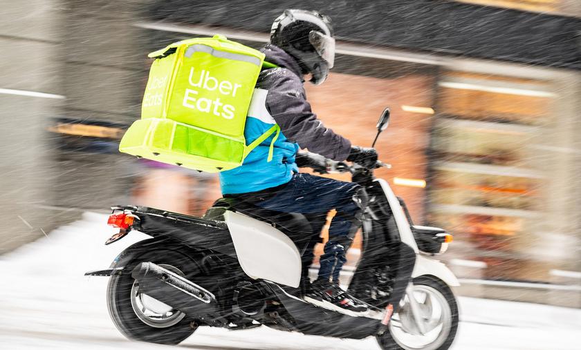 Сервис доставки еды Uber Eats заработал в Киеве. Его можно попробовать бесплатно