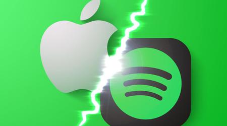 La Commission européenne inflige une amende de 1,8 milliard d'euros à Apple à la suite d'une plainte déposée par Spotify