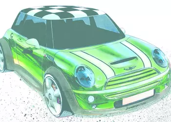 Назад в будущее: следующий MINI Cooper может получить задний привод и дизайн 25-летней давности