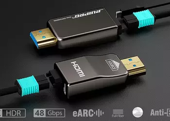 Оптоволокно вместо меди: HDMI-кабель Ruipro за $500 для энтузиастов