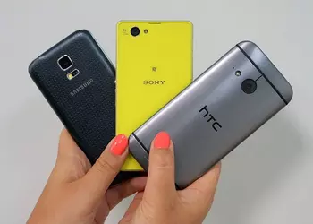 Лицом к лицу: HTC One Mini 2, Samsung Galaxy S5 Mini и Sony Xperia Z1 Compact