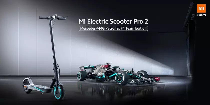 В Украину приехала Mercedes-версия электрического самоката Xiaomi Mi Electric Scooter Pro 2